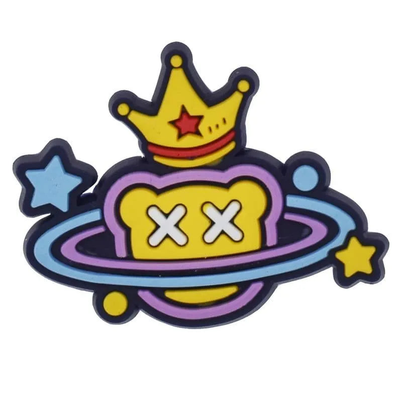 Alien Drummer Shoe Charm