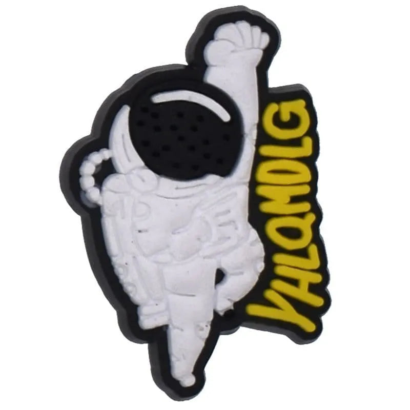 Astronaught Going Up Shoe Charm