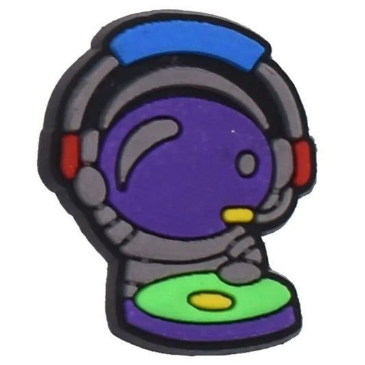 Astronaught'S Helmet Shoe Charm