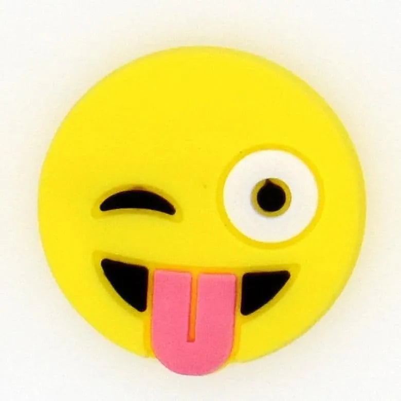 Emoji Tongue Out Shoe Charm