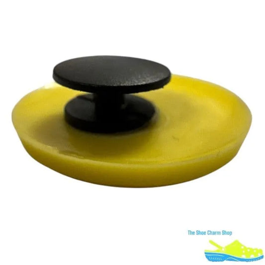 Emoji Big Smiling Face Yellow Shoe Charm