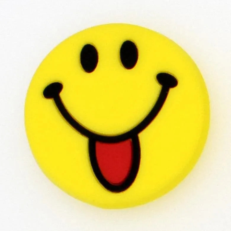 Emoji Tongue Out Big Smile Shoe Charm