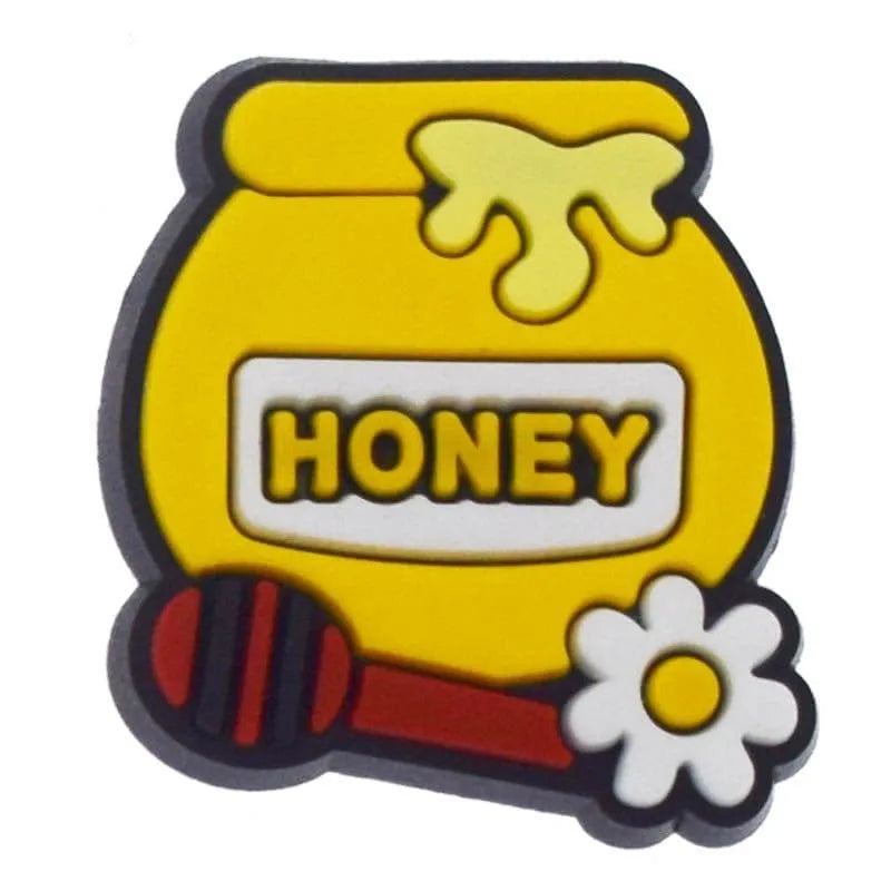 Pot Of Honey From Honey Bee Shoe Charm