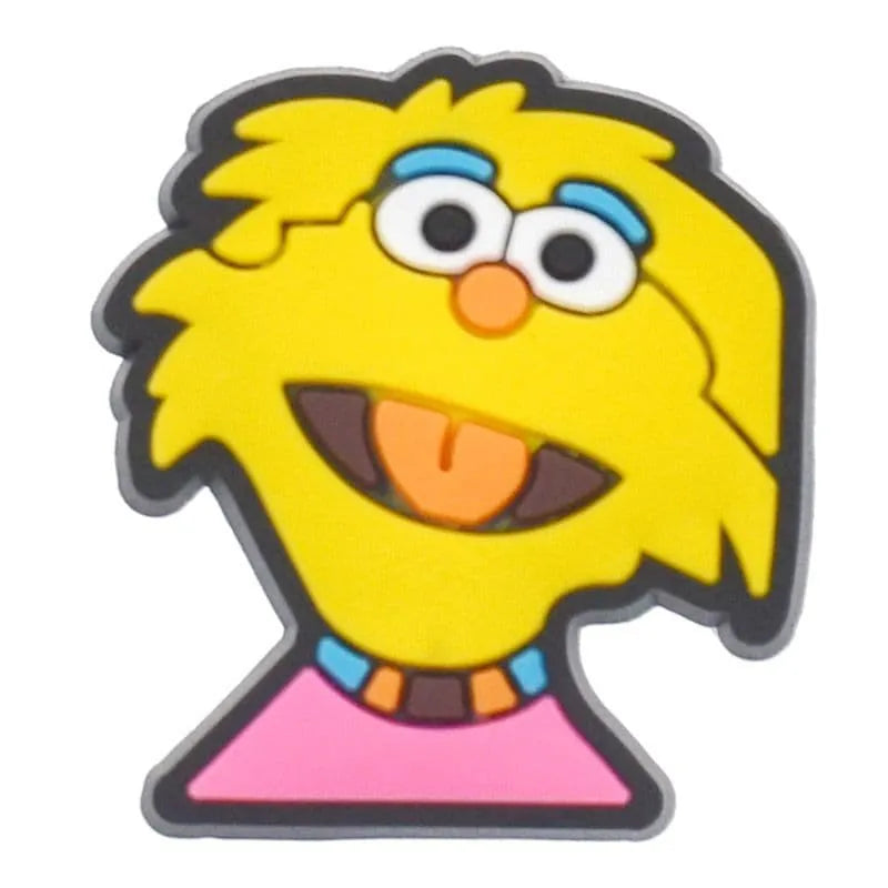 Big Bird Happy Face Sesame Street Shoe Charm