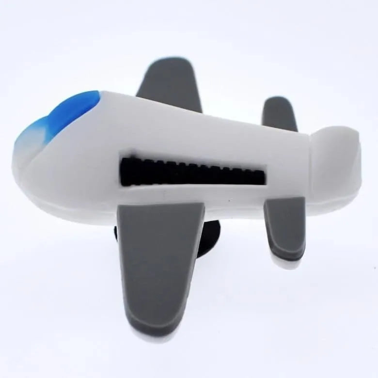 3D Aircraft shoe charm