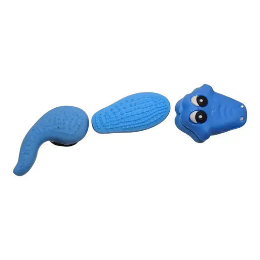 3D Blue Crocodile 3 piece set shoe charm