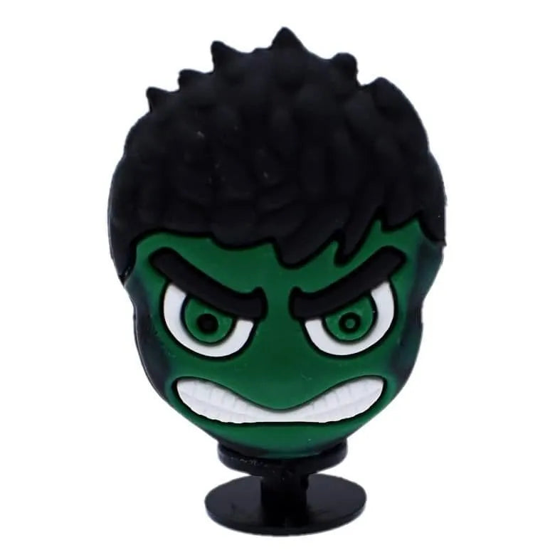 3D Hulk green shoe charm