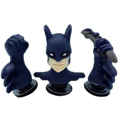3D Batman 3 pieces shoe charm