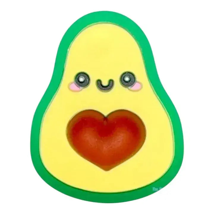 3D Avocado shoe charm