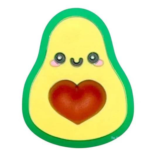 3D Avocado shoe charm