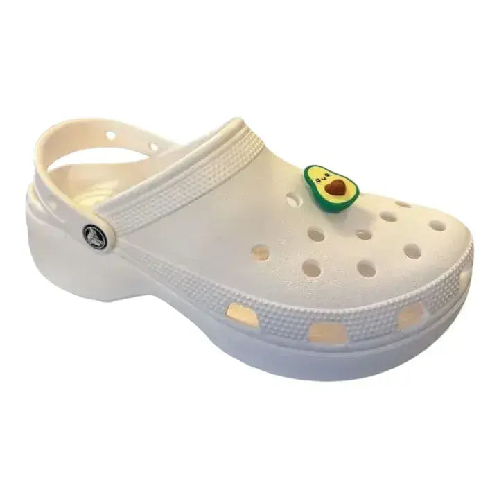 3D Avocado shoe charm