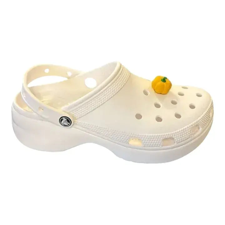 3D Pumpkin shoe charm