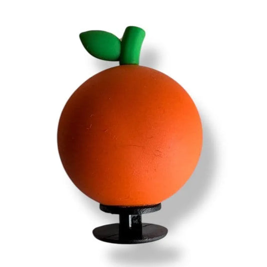 3D Orange fruit shoe charm
