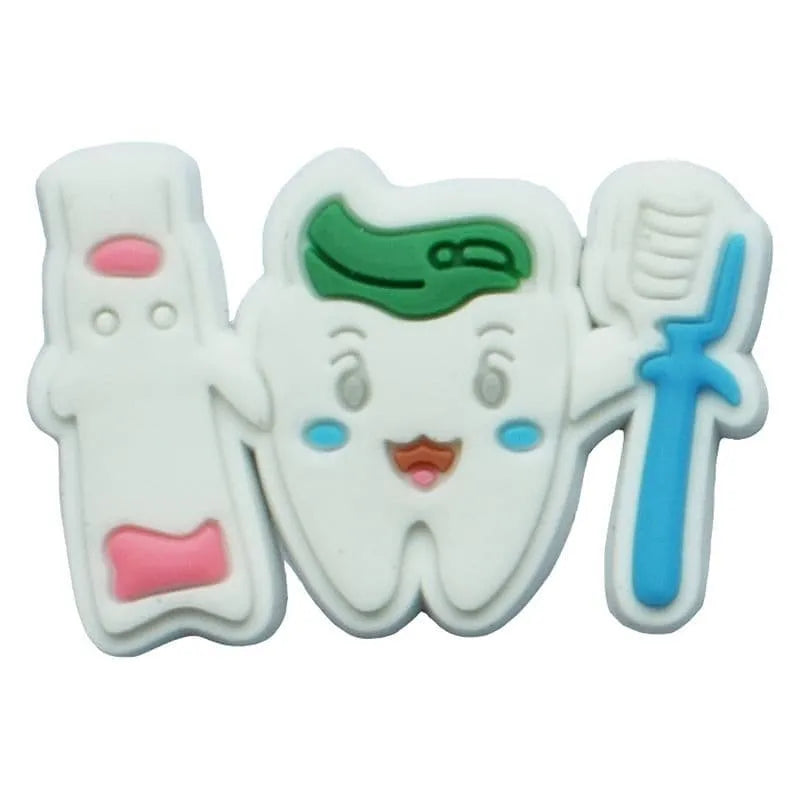 Tooth Care Medical Care Shoe Charm