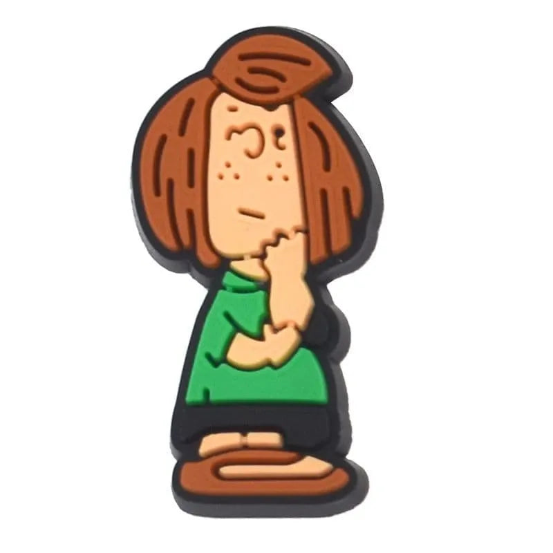 Peppermint Patty From Snoopy Shoe Charm