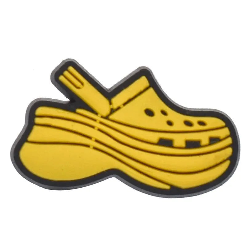 Yellow Croc Summertime Shoe Charm