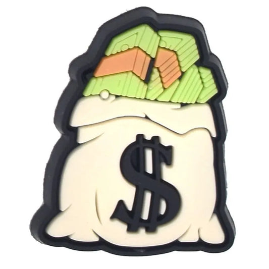 Bag Of Notes Money Shoe Charm