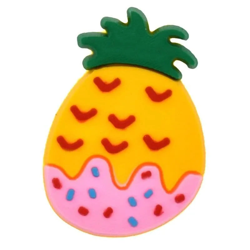 Iced Pineapple Shoe Charm