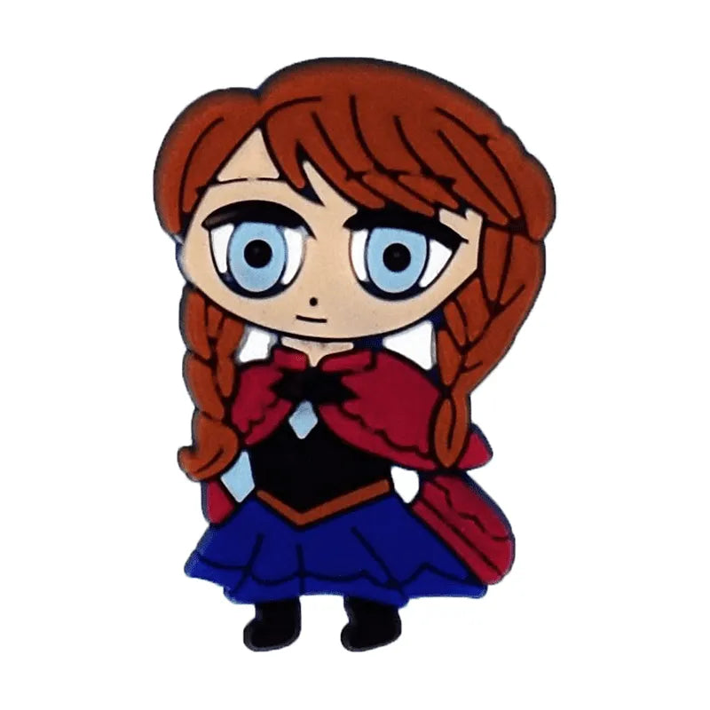 Anna Of Arendelle From Frozen Shoe Charm