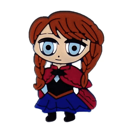 Anna Of Arendelle From Frozen Shoe Charm