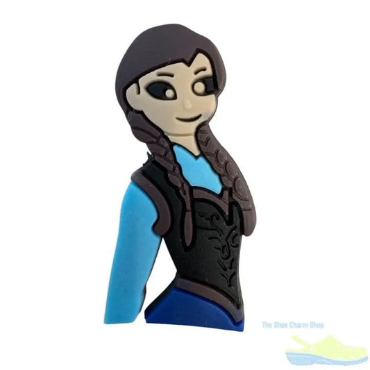 Anna From Frozen Shoe Charm