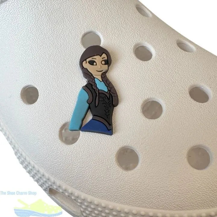 Anna From Frozen Shoe Charm