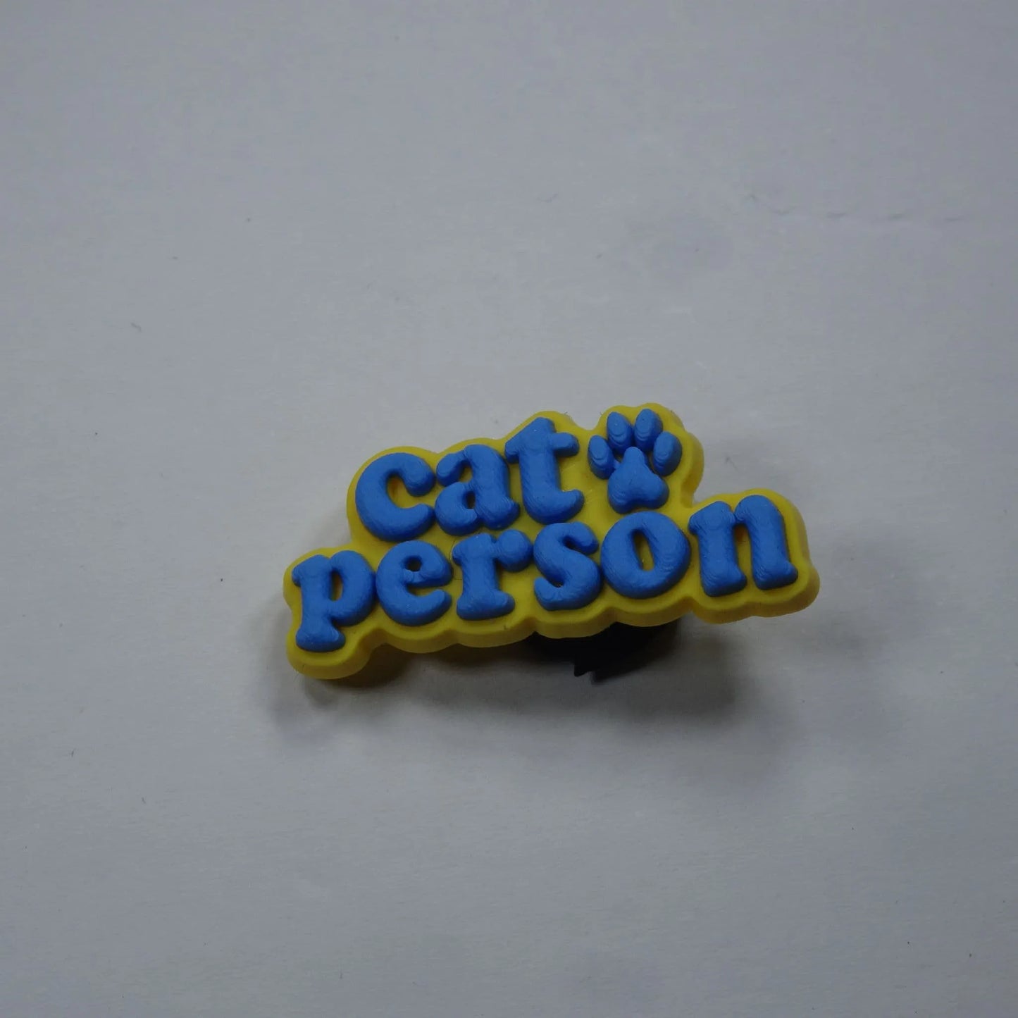 Cat Person Shoe Charm
