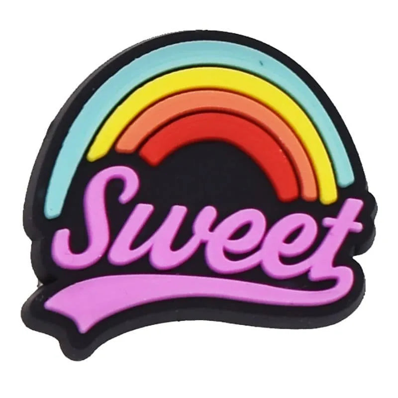 Sweet Rasinbow Shoe Charm