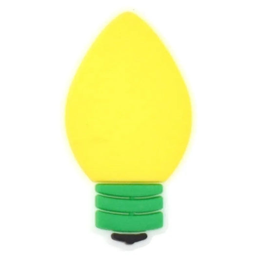 Yellow Fairy Light Stranger Things Shoe Charm