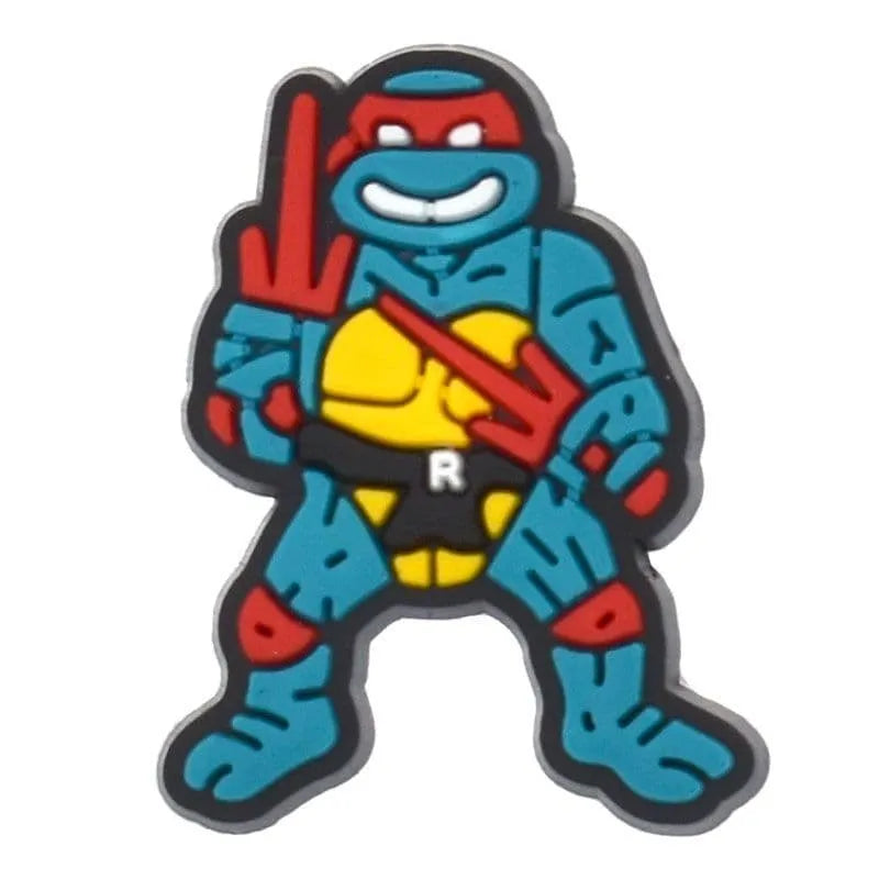 Raphael 'Raph' Teenage Mutant Ninja Turtles Shoe Charm