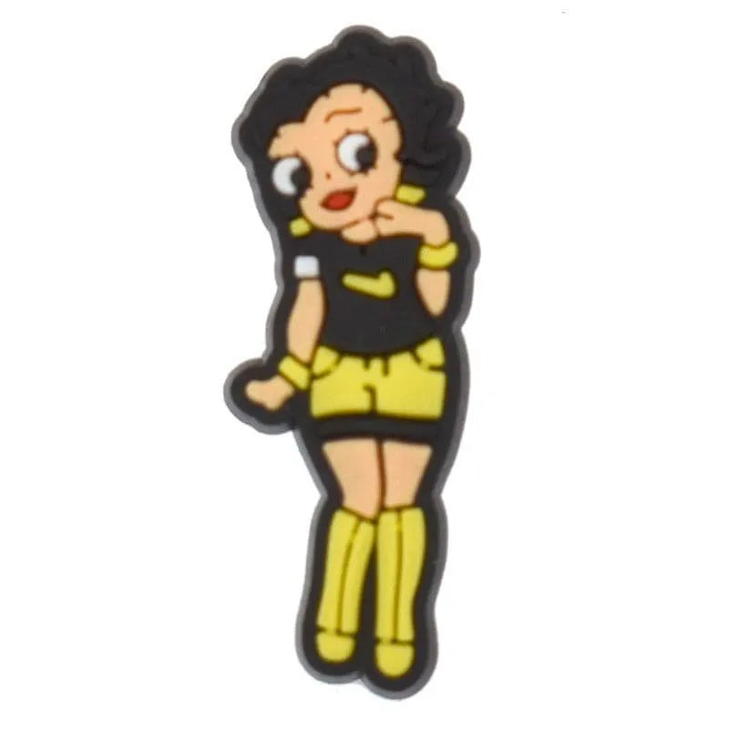 Betty Standing Head Tilt Right Betty Boop Shoe Charm