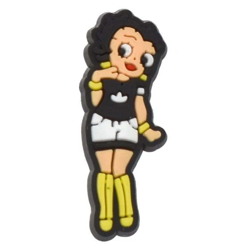 Betty Standing Head Tilt Leftbetty Boop Shoe Charm