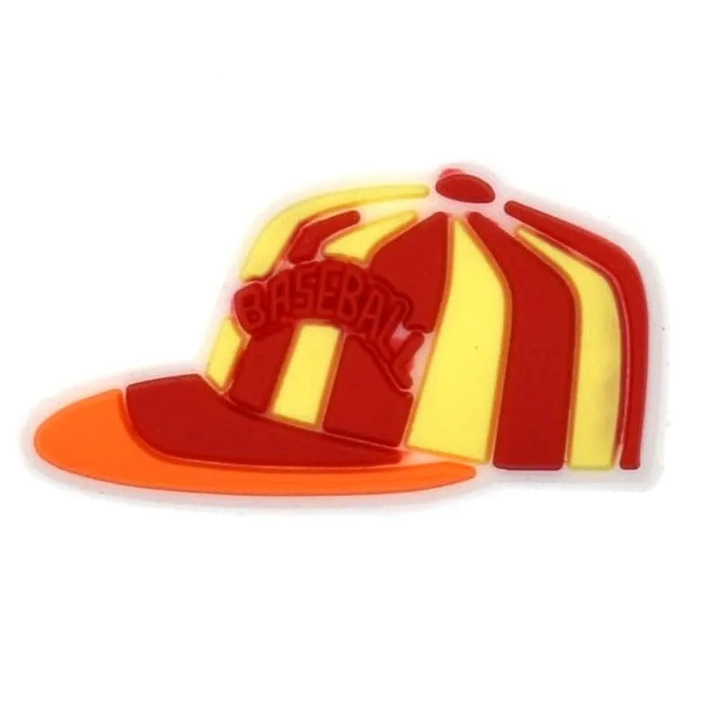 Topfans Baseball Cap Red/Yellow Shoe Charm