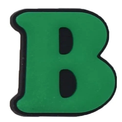 Shoe Charm - Letters A-Z Comic Sans Typestyle