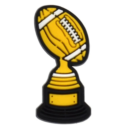 Ball Trophy American Football Shoe Charm