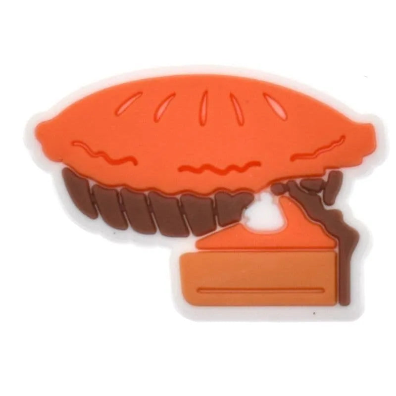 Pumpkin Pie Shoe Charm