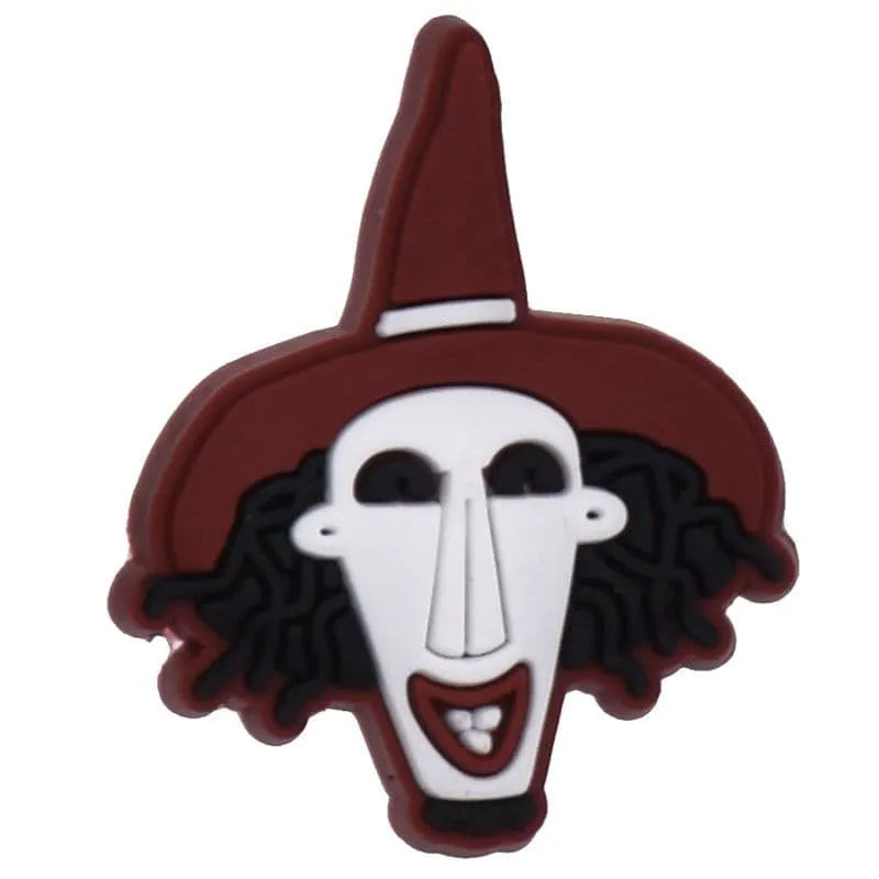 Witches Face Shoe Charm
