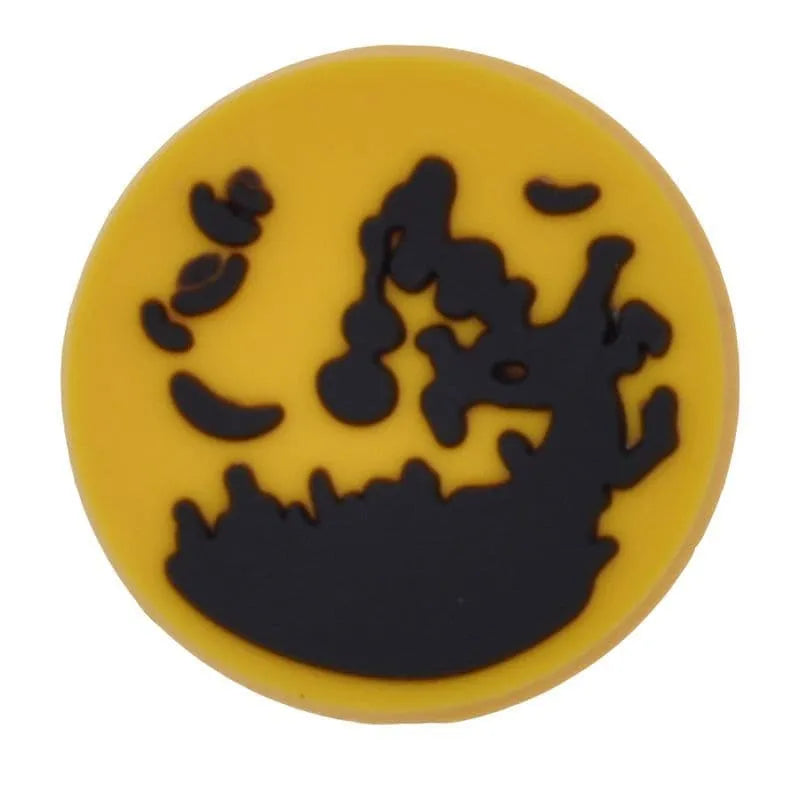 Yellow Moon Shoe Charm