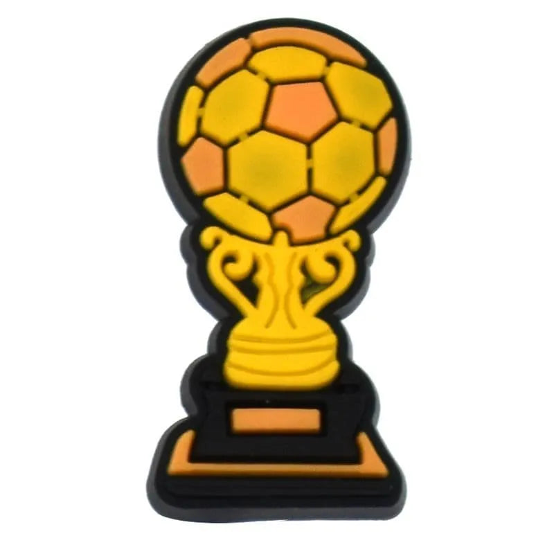 Football Trophy Football Shoe Charm