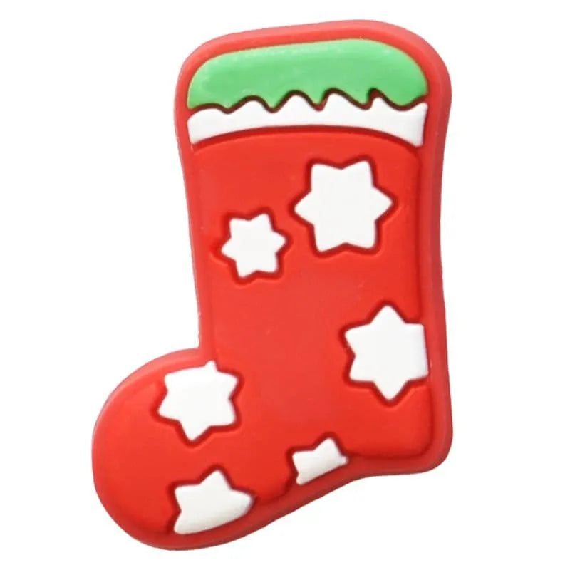 Red Stocking Shoe Charm