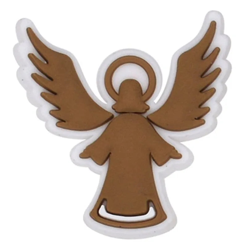 Angel Wings Tree Topper Shoe Charm