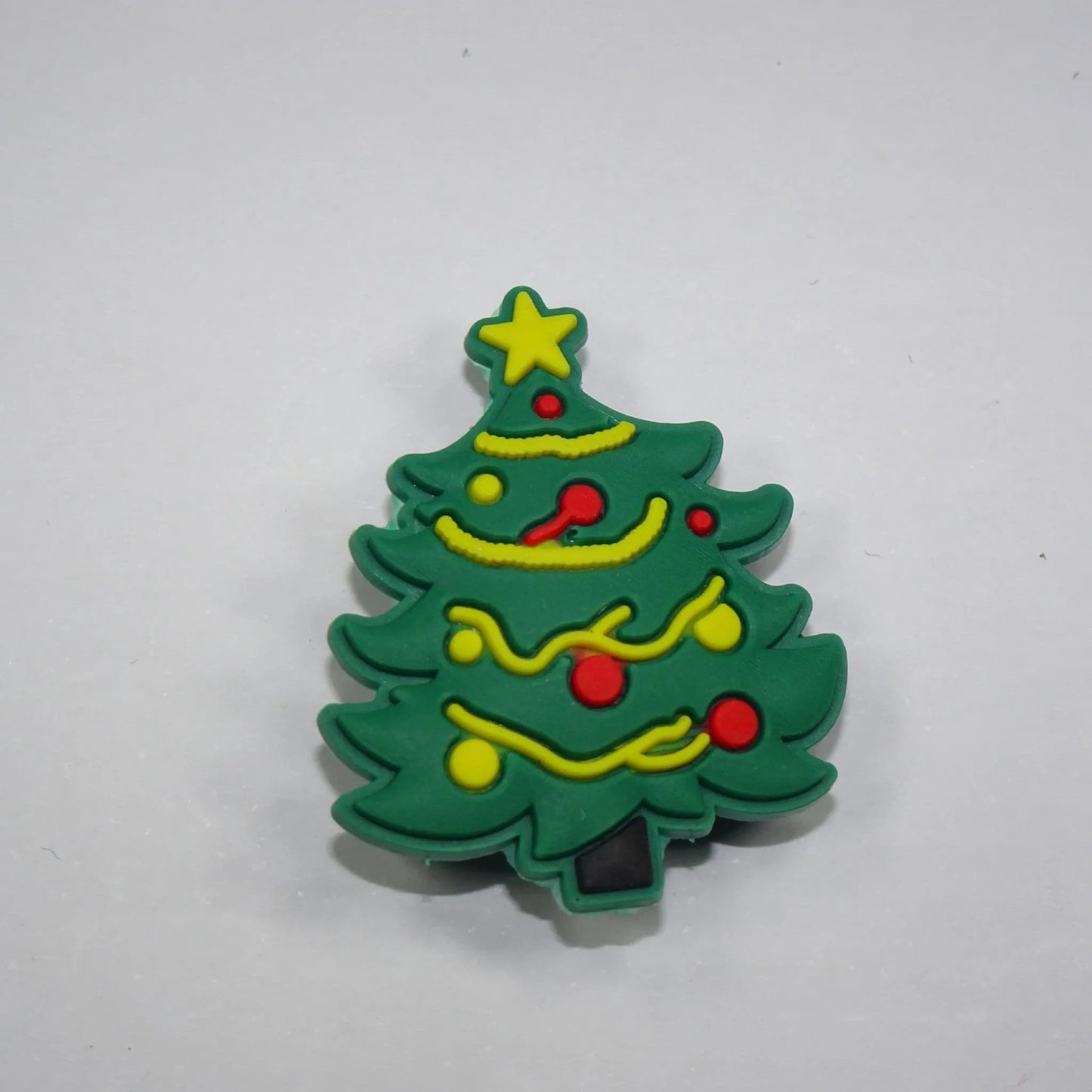 Christmas Tree Star Shoe Charm