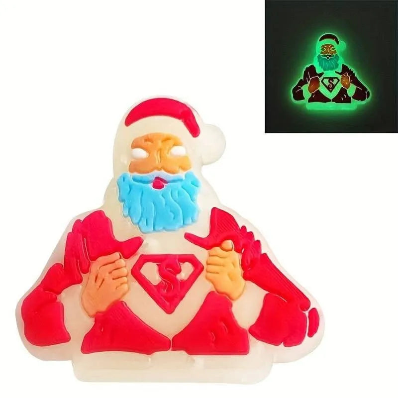 18 Glow In The Dark Christmas Set Shoe Charm