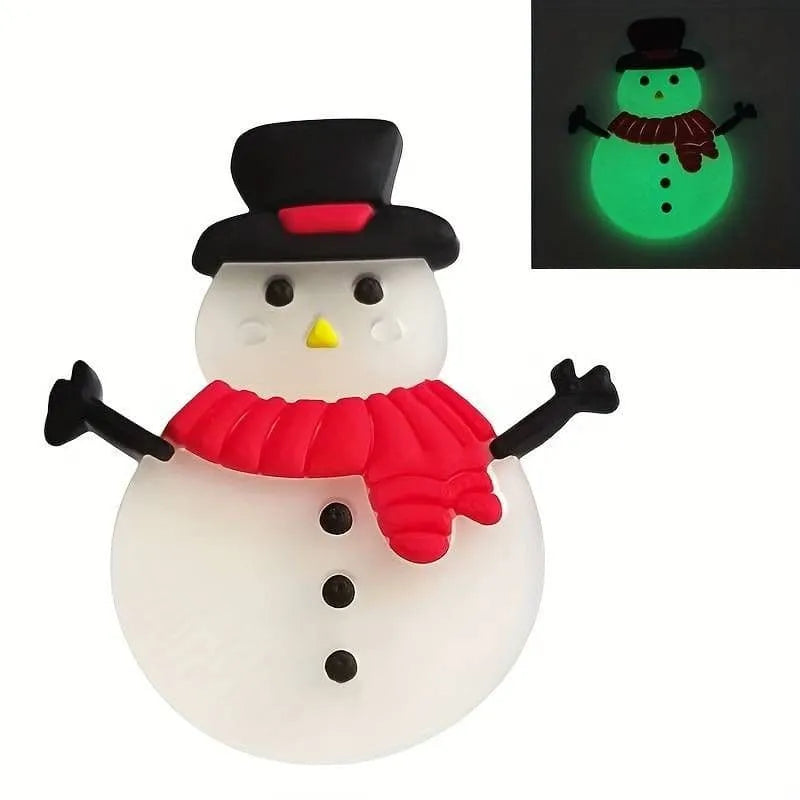 18 Glow In The Dark Christmas Set Shoe Charm