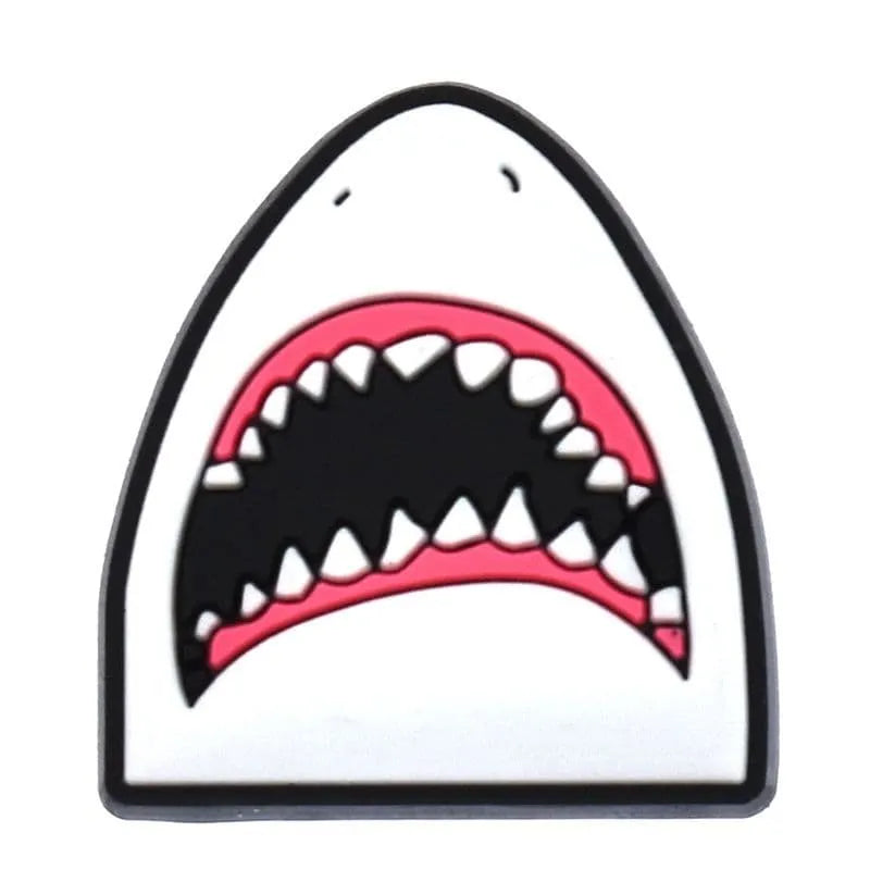 Sharp Teeth Sharks Shoe Charm