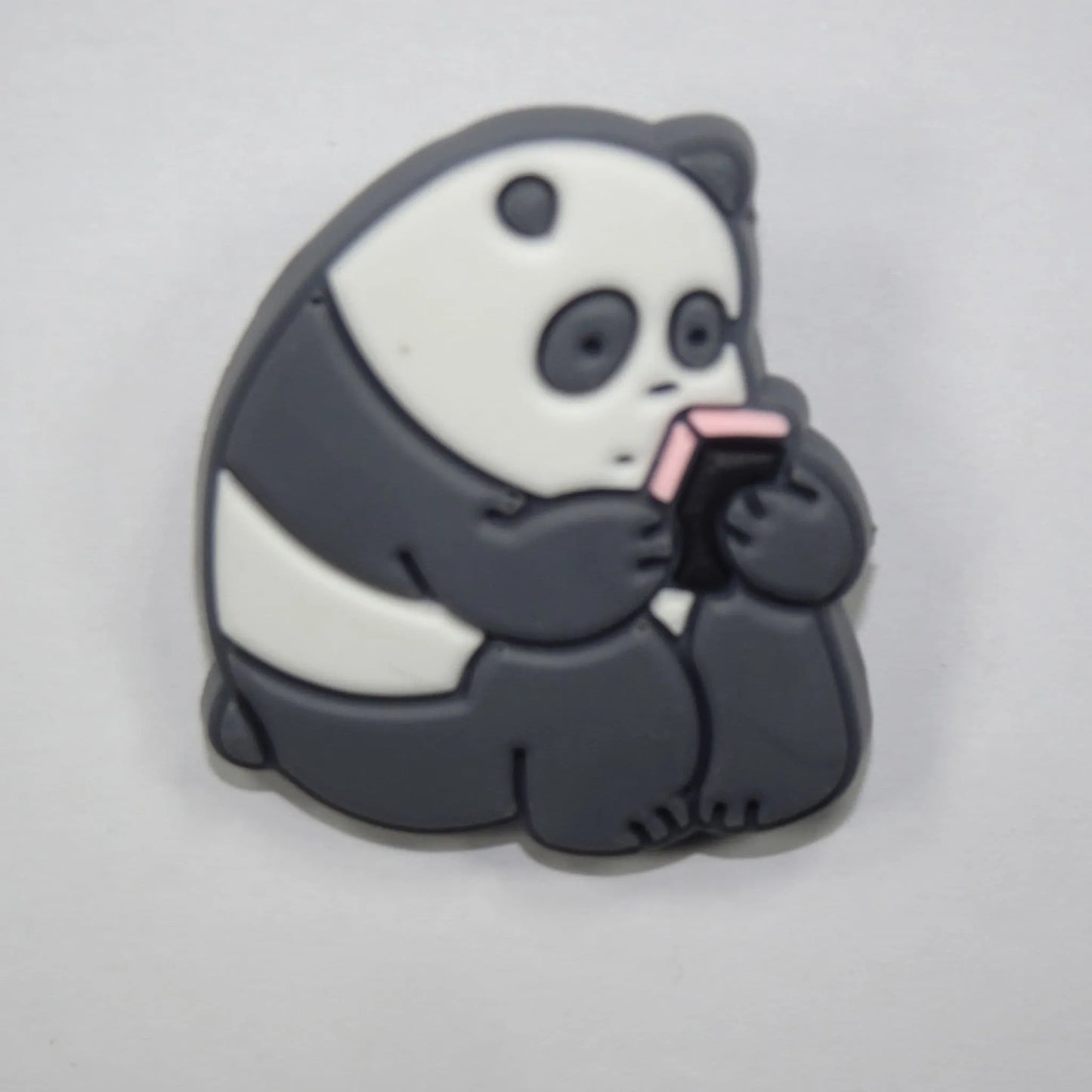Panda Sitting Shoe Charm