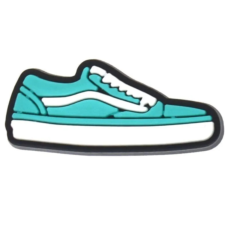 Aqua Trainer Baseball Shoe Charm