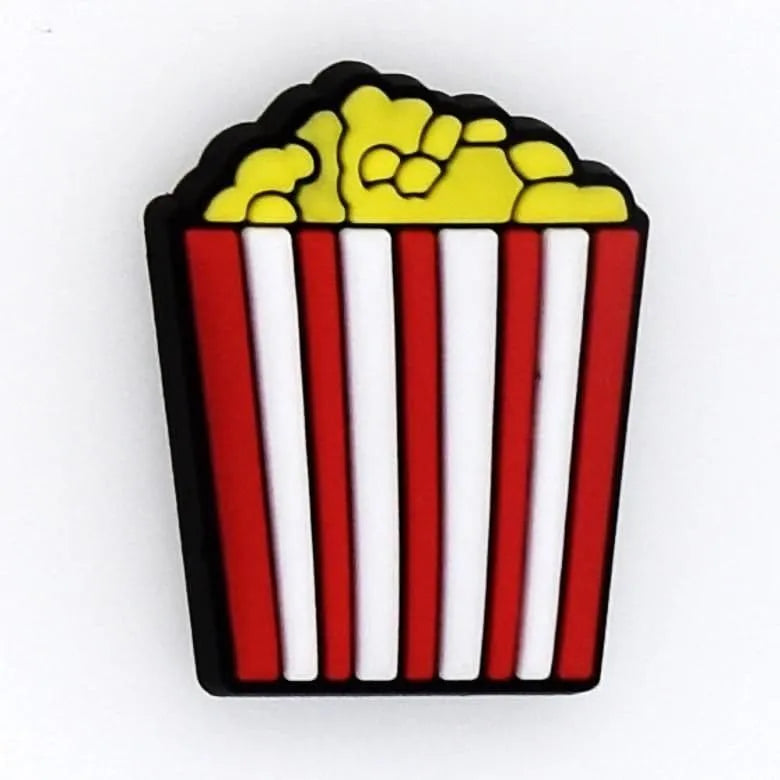 Popcorn Shoe Charm