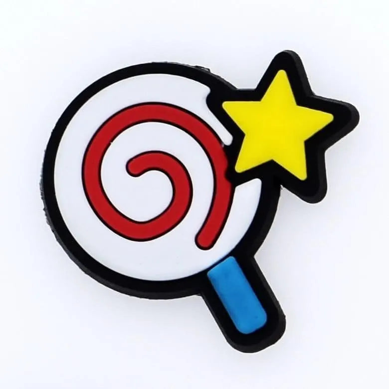 Lollypop Star Shoe Charm