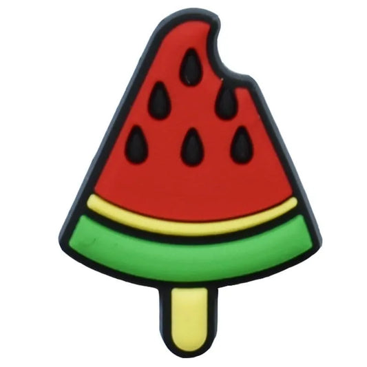 Water Melon Slice Shoe Charm